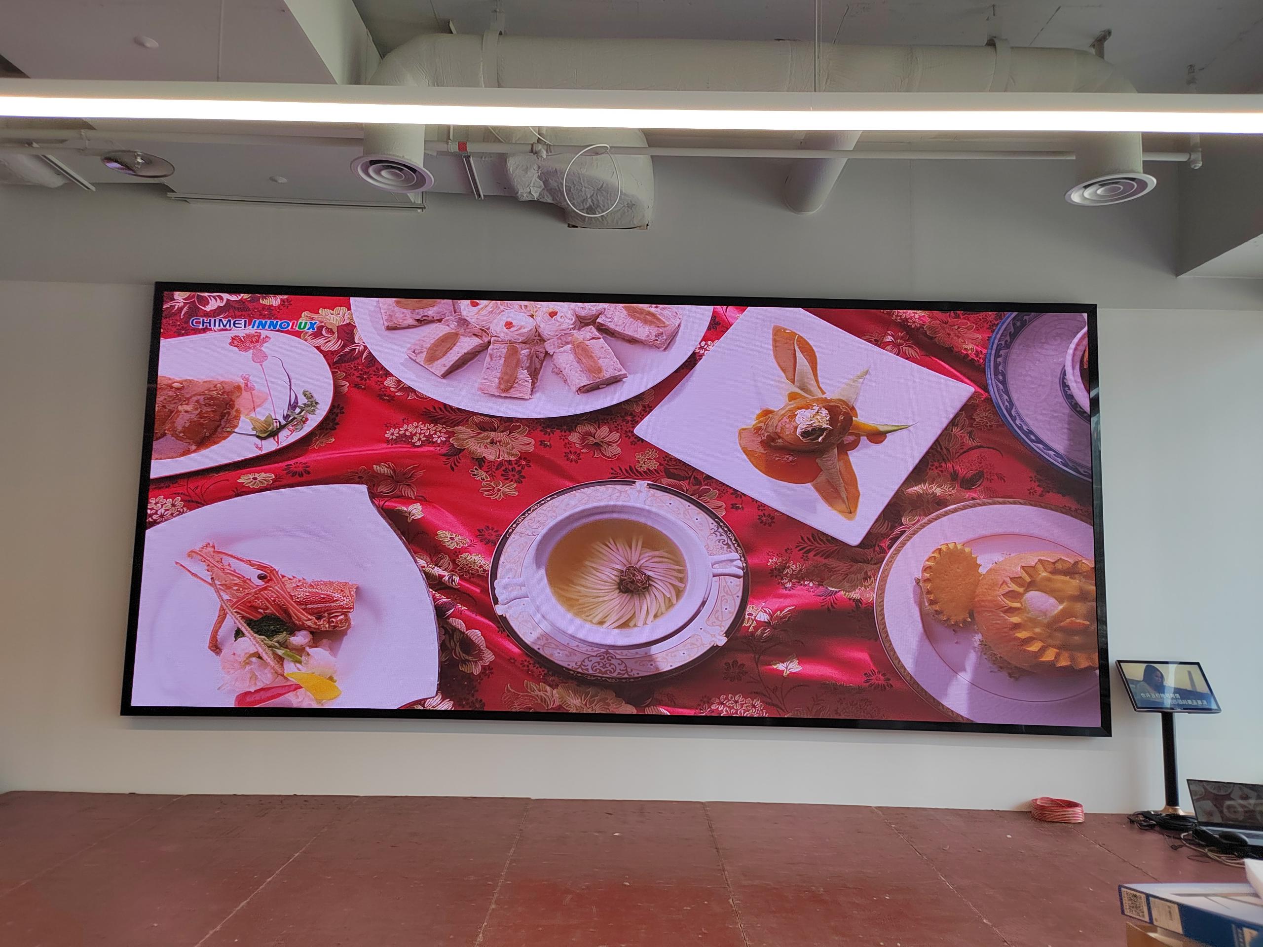 深圳南山展會(huì)展廳LED顯示屏P2.5高清顯示！